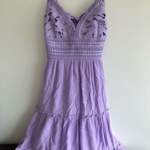 Love Tree Lavender Backless Dress